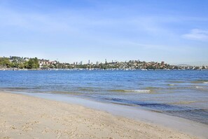 On the beach