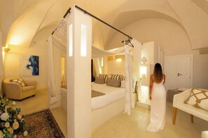 Comfort Studio Suite | Free minibar items, individually furnished, laptop workspace - Masseria Messapia Wine Resort & SPA (Mesagne)