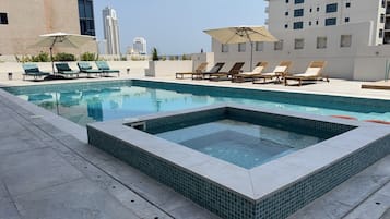 Rooftop pool