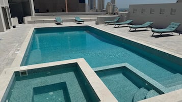 Seasonal outdoor pool