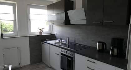 Cozy vacation apartment with a view of the Harz Mountains, near the center of Bad Harzburg