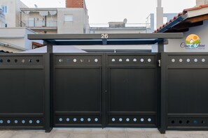 Façade de l’hébergement