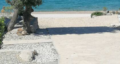 Newly built mobile home by the sea with large terrace