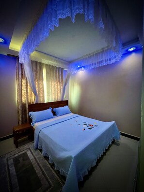 Standard Apartment, 2 Bedrooms | 2 bedrooms, blackout curtains, soundproofing, free WiFi - Malaika Court (Kampala)