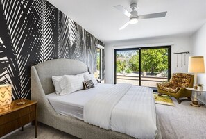 3 chambres, fer et planche à repasser, accès au Wi-Fi (inclus)