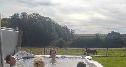 Beautiful house not overlooked, swimming pool, sauna, jacuzzi, billiards, 2h from Paris