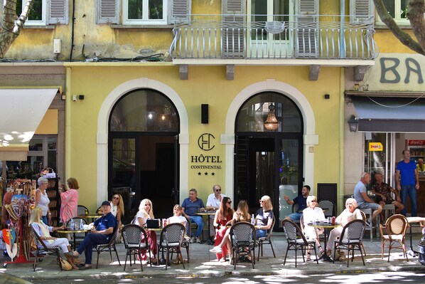 Façade de l’hébergement