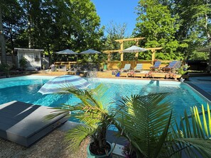 Außenpool, beheizter Pool