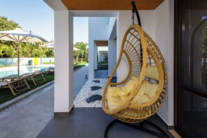 Apartment, 1 Bedroom, Pool View | Balcony - Coconut Palm Paradise (Rethymno)