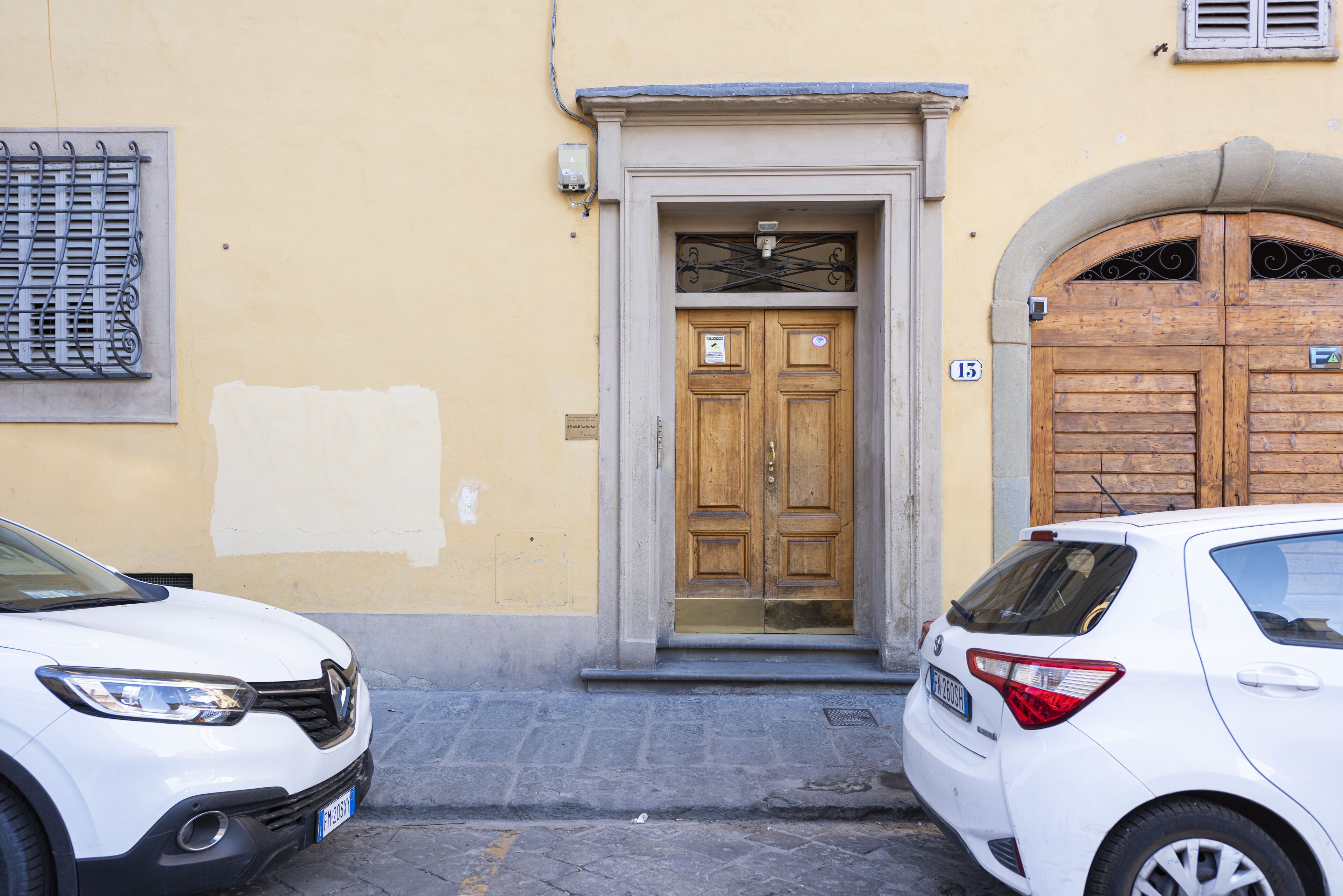 Fassade der Unterkunft