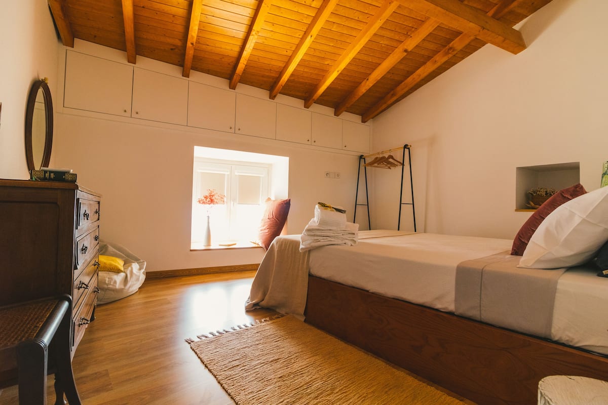 Comfort Loft | 1 bedroom, premium bedding, Select Comfort beds, laptop workspace