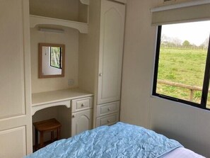 2 bedrooms, iron/ironing board, travel crib, WiFi