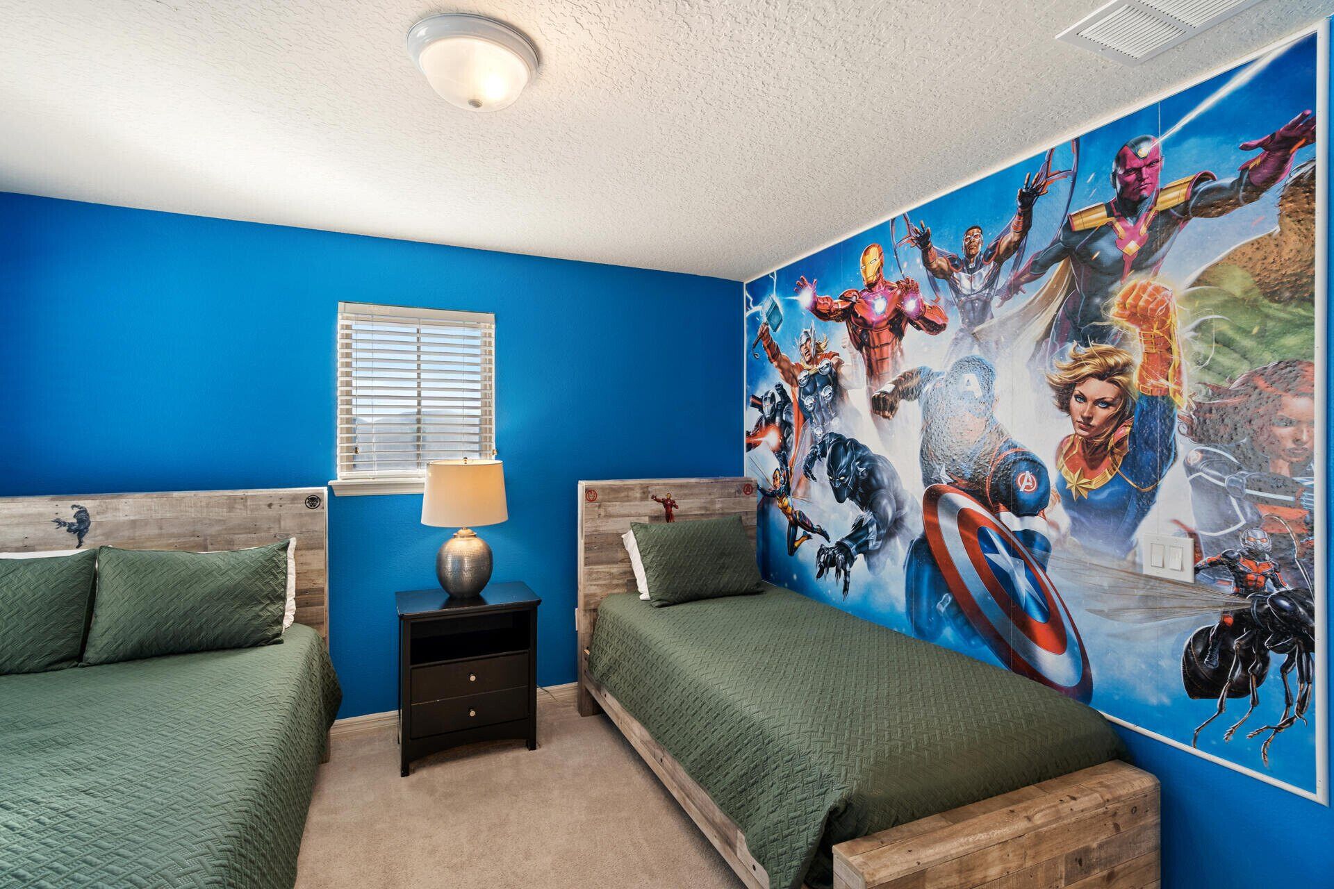 5 slaapkamers, een strijkplank/strijkijzer, wifi, beddengoed