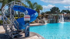 Una piscina climatizada