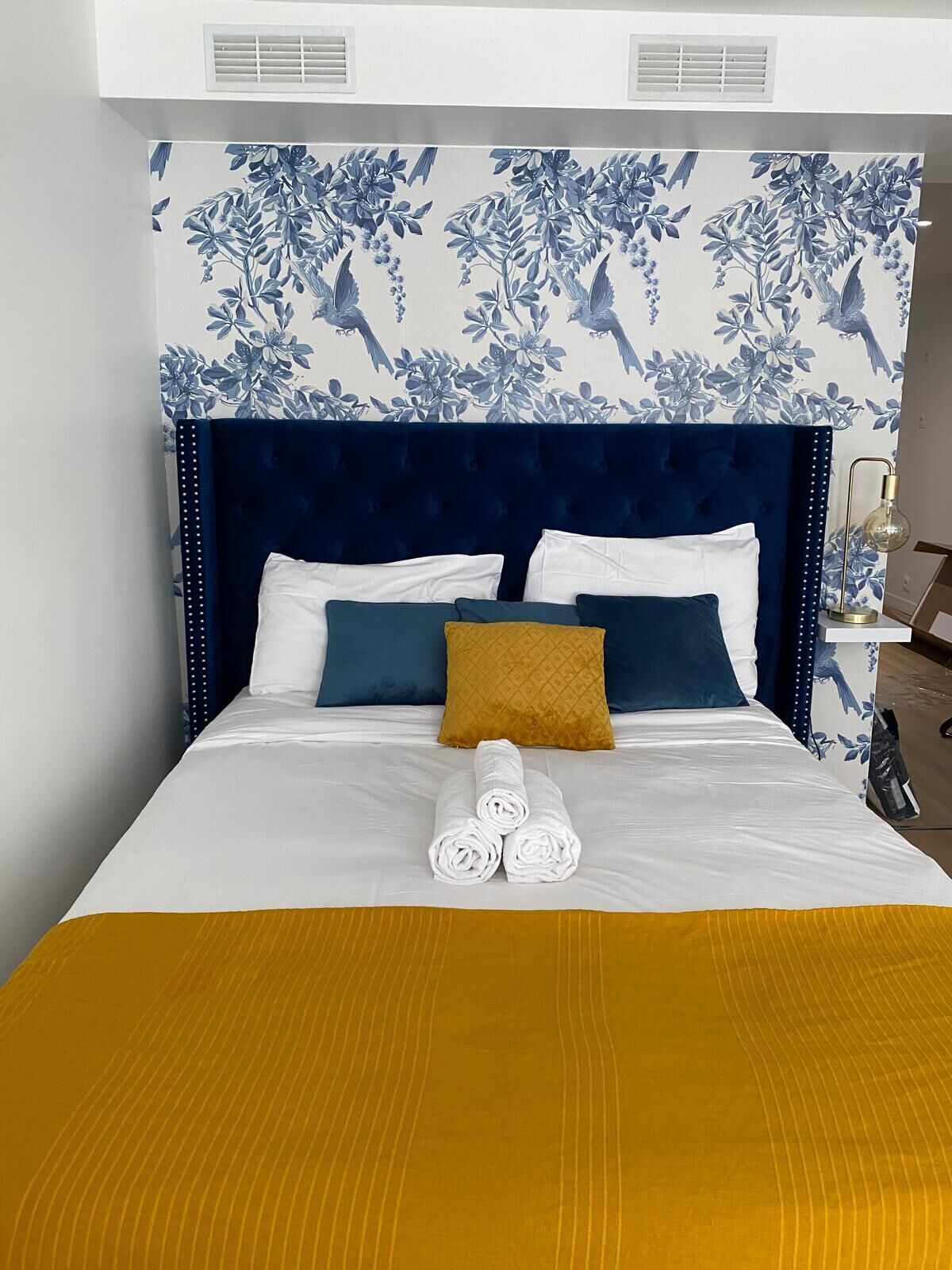 1 makuuhuone, silitysrauta/-lauta, Wi-Fi, vuodevaatteet