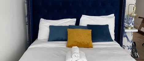 1 makuuhuone, silitysrauta/-lauta, Wi-Fi, vuodevaatteet