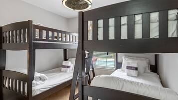 3 habitaciones, internet y ropa de cama