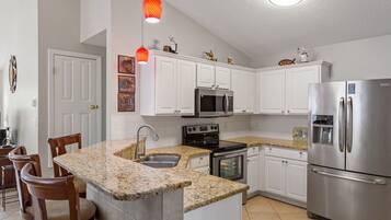 Dishwasher, dining tables