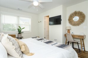 3 chambres, fer et planche Ă repasser, Wi-Fi, draps fournis