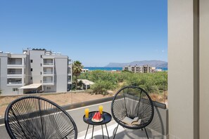 Queen room with Sea View | Balcony view - Kallistefan (Kissamos)