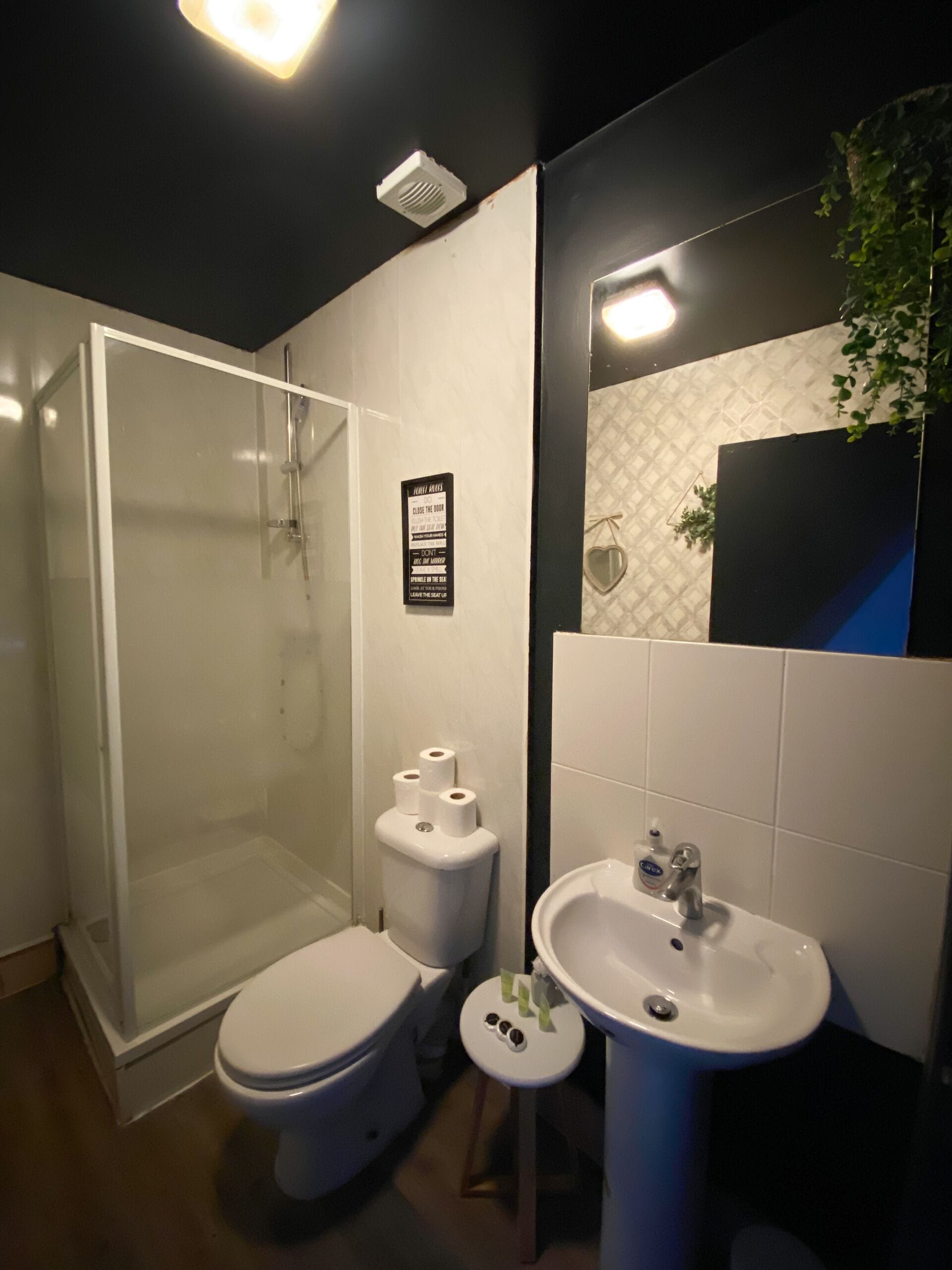 Studio, eget bad (Compact) | Bad