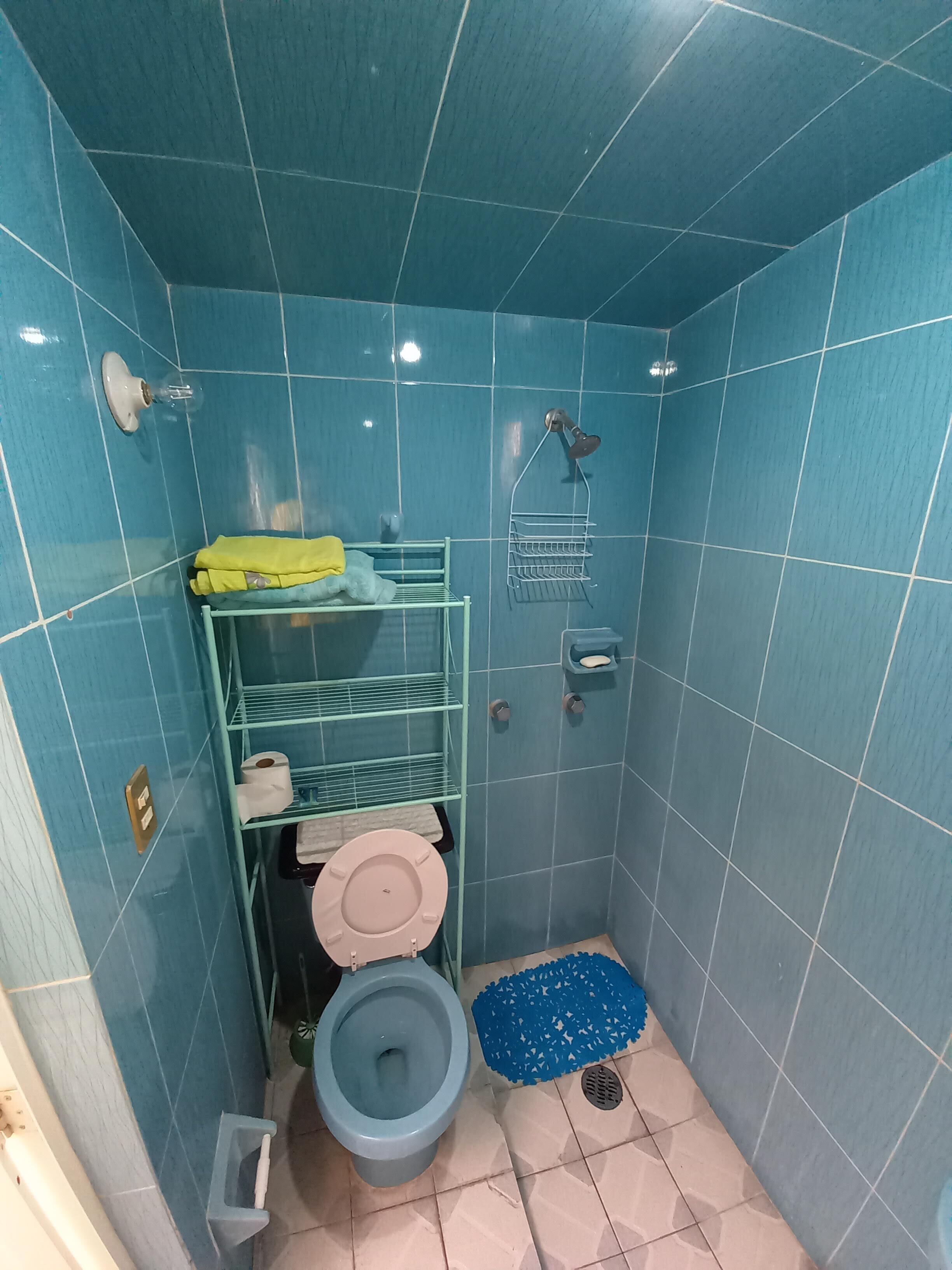 Shower, towels