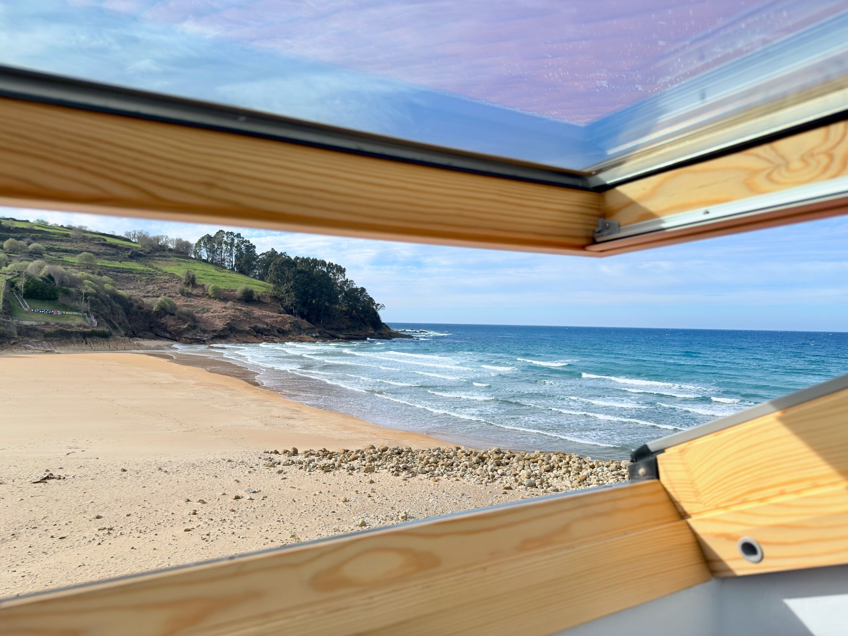 Vue depuis l’hébergement