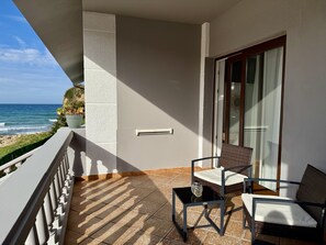 Habitació doble superior, terrassa (con vistas al mar) | 1 dormitori 