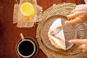 Gratis komplet morgenmad hver dag
