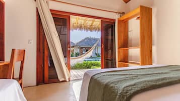 Bangalo Familia Ducha ar livre | Garden view
