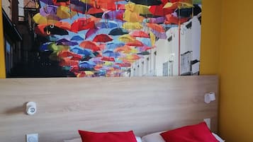 Standardværelse - 1 dobbeltseng | Individuelt design, individuel indretning, gratis Wi-Fi, sengetøj