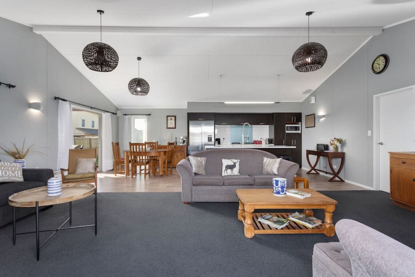 TV connectée, cheminée