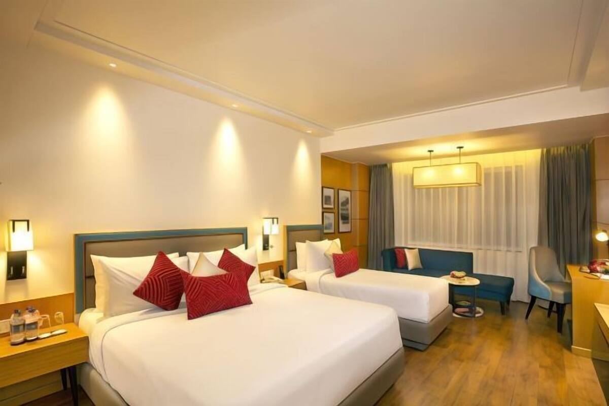 1 quarto, roupas de cama premium, camas Select Comfort