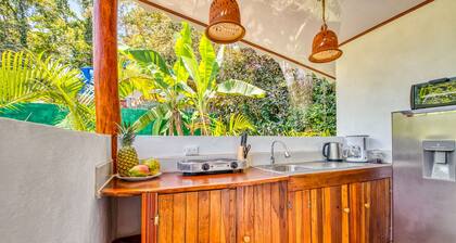 Eco-friendly 1 bedroom 300 Mts from beach and town