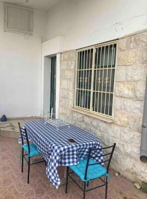 Restauration en plein air