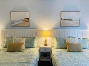 5 bedrooms, in-room safe, iron/ironing board, travel cot