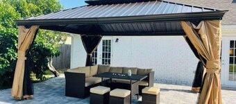 Cozy 5 BR Beach Access Outdoor Gazebo Villa