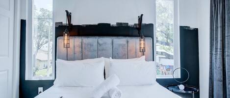 1 Schlafzimmer, Bügeleisen/Bügelbrett, kostenloses WLAN, Bettwäsche