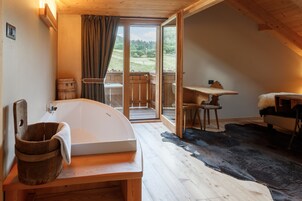 Honeymoon Double or Twin Room, Mountain View | Premium bedding, down comforters, pillowtop beds, minibar