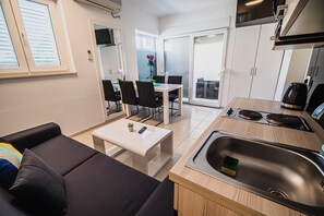 Living room - Downtown Park Apartments With Balcony (Vodice)