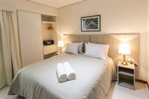 Phòng đôi Superior, 1 phòng ngủ | Bộ đồ giường cao cấp, chăn bông, nệm có lớp đệm bông 