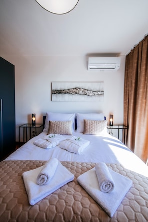 5 habitaciones y colchones con efecto memoria 