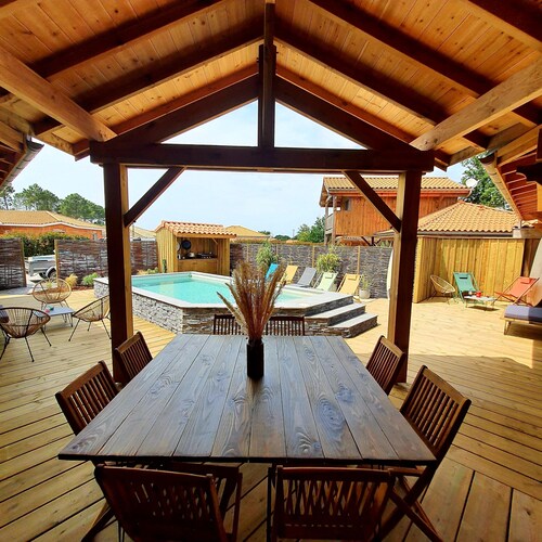 Magnifique maison tout confort avec piscine chauffée