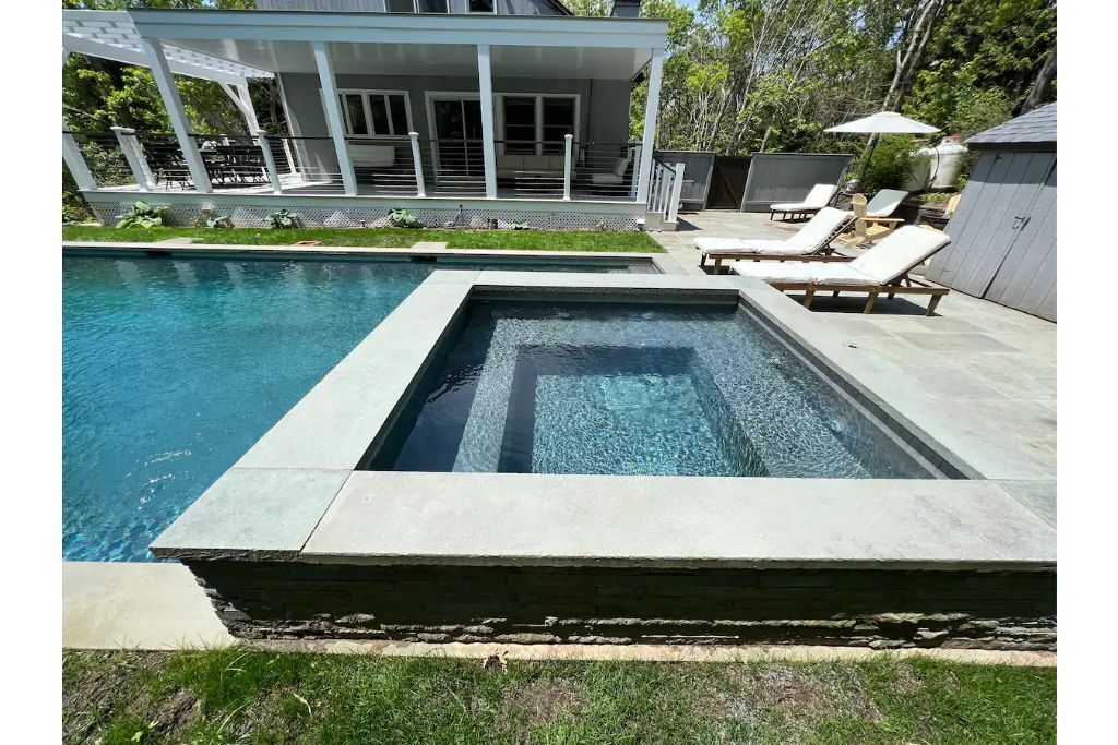 East Hampton summer home with heated pool & hot tub