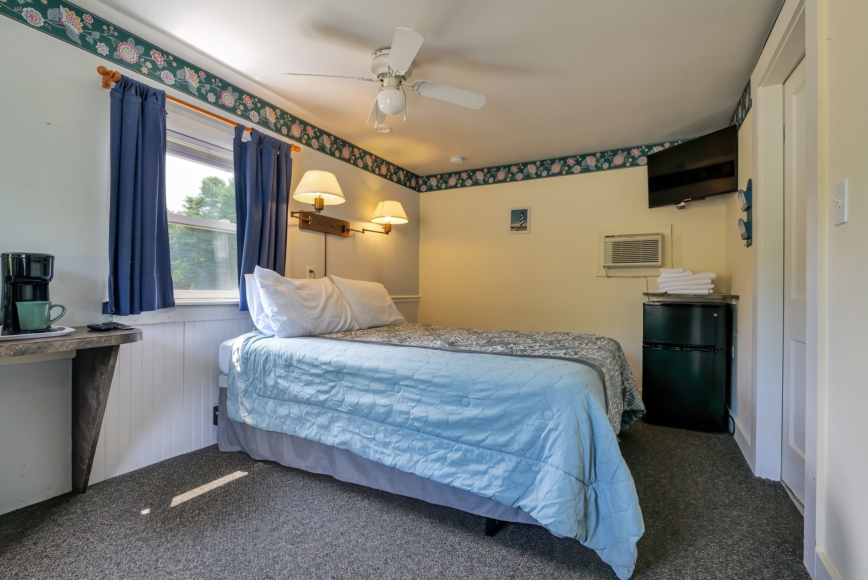 1 slaapkamer, een bureau, gratis wifi, beddengoed