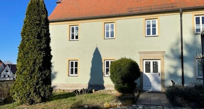 Ground floor apartment just outside Dresden with terrace and garden