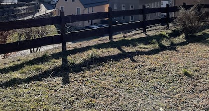 Ground floor apartment just outside Dresden with terrace and garden