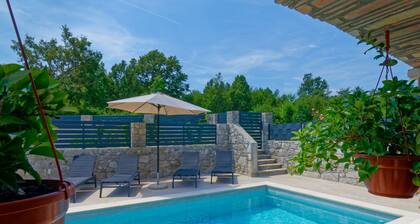 Vacation home Pahari - 6 persons, 3 bedrooms, pool, barbecue, terrace,