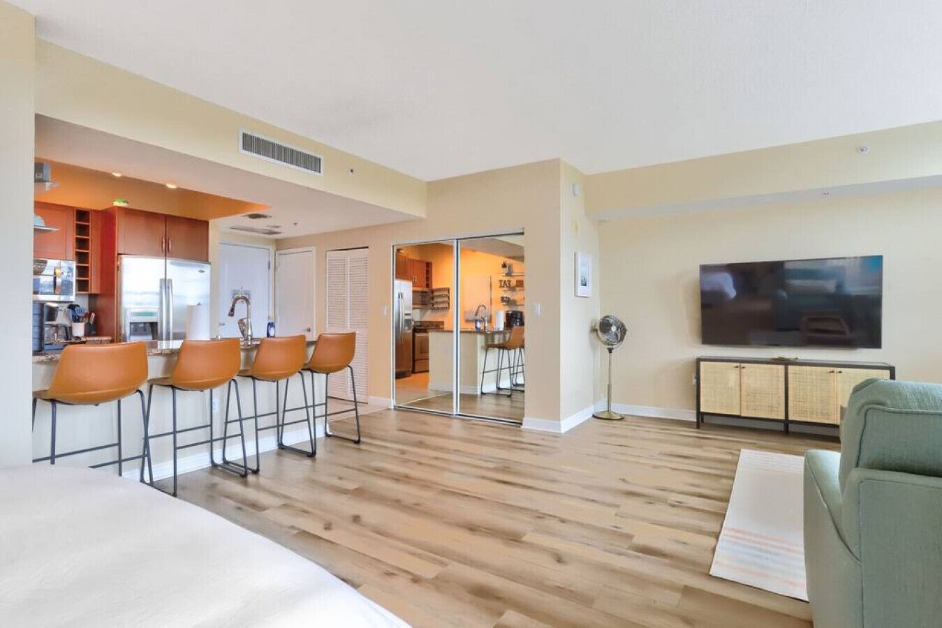 1 bedroom, iron/ironing board, free WiFi, bed sheets