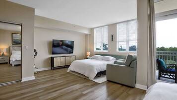 1 bedroom, iron/ironing board, free WiFi, bed sheets